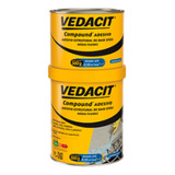 Cola Adesivo Compound A+b Pastoso 1 Kg [ 147839 ] Vedacit