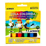 Cola Colorida 6 Cores