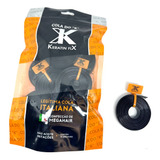 Cola De Queratina Em Fita Marca K  1 Rolo Preta Em Promoção