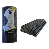 Cola Quente Preta Grossa 11mm P  Repuxadeira Martelinho Ouro Cor Preto