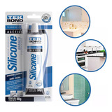 Cola Silicone Acetico Branco
