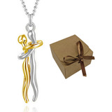 Colar Abraco Casal Alma