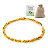 Colar Ambar Baltico Mel