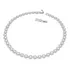 Colar Angelic All Around Ródio Branco Swarovski Masculino