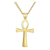 Colar Ankh Cruz Ansata