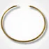 Colar Aro Quadrado Choker Aro Banhado Moda Tendência Luxo