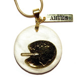 Colar Artes - Folhado 18k (garantia 6 Meses)