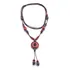 Colar Bijuteria Festa Luxo Hippie Redondo Artesanal Ag1685