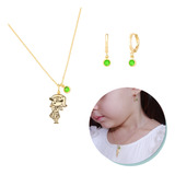 Colar Brinco Infantil Emocoes