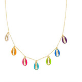 Colar Buzios Multi color