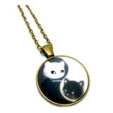 Colar Cabochao Mistico Yin