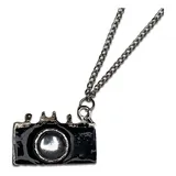 Colar Camera Fotografica Preta