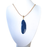 Colar Capim Dourado Pingente