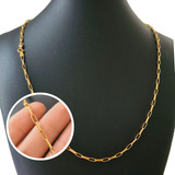 Colar Cartier 3mm Alongada