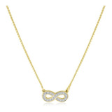 Colar Chocker Infinito Zirconia