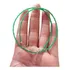 Colar Choker Pedra Esmeralda Colombiana Natural Folheado