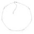 Colar Choker Ponto De Luz 4mm Prata 925