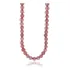 Colar Choker Quartzo Cereja Prata 925 37 Cm