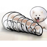 Colar Cirúrgico Elizabetano Para Cães Cachorros Do N1 Ao N7 Cor Transparente Tamanho Da Coleira Colar Nº 3 (28-35 Cm Pescoço)