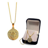 Colar Com Medalha De
