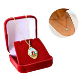 Colar Com Medalha Santo