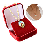 Colar Com Medalha Santo