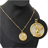 Colar Com Medalha Sao