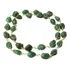 Colar Com Quartzo Verde Pedra Natural Folheado A Ouro Lindo