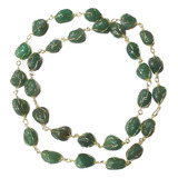 Colar Com Quartzo Verde