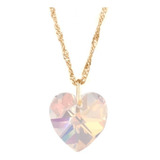 Colar Coracao Cristal Swarovski
