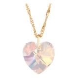 Colar Coracao Cristal Swarovski