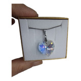 Colar Coracao Cristal Swarovski