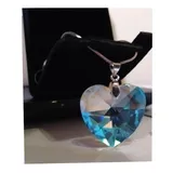 Colar Coracao Cristal Swarovski