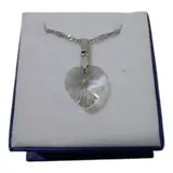 Colar Coracao Cristal Swarovski