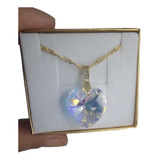 Colar Coracao Cristal Swarovski