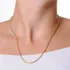 Colar Cordão Baiano Feminino Banhado A Ouro 18k 50cm Lindo