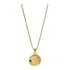 Colar Cordão Banhado Ouro Pingente Signos Horóscopo 