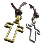 Colar Cordao Cruz Crucifixo
