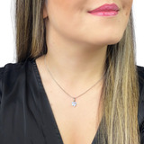 Colar Cordao Feminino Pingente