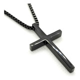 Colar Cordao Pingente Crucifixo