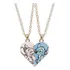 Colar Corrente Conjunto Lilo & Stitch C\ Pingente Coração