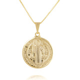 Colar Corrente Medalha De