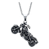 Colar Corrente Moto Rock