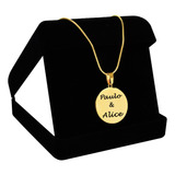Colar Corrente Personalizado Pingente