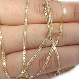Colar Corrente Piastrine Macica