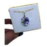 Colar Cristal Swarovski Vitrail Light 1,4cm Folh. A Ouro