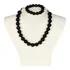 Colar De Bolas Vintage Gargantilha + Pulseira Bolas Retro 