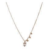 Colar De Ouro Rosa