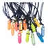 Colar De Pedra Brilha No Escuro Kit 25 Atacado Fluorescente