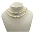 Colar De Pérola Natural Água Salgada 7,5mm Ouro 18k Diamante